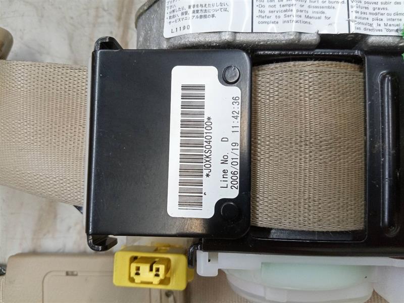 2006 HONDA CR-V 4cyl Gasoline 2.4 Seat Belt, Front - 157242 — photo 3