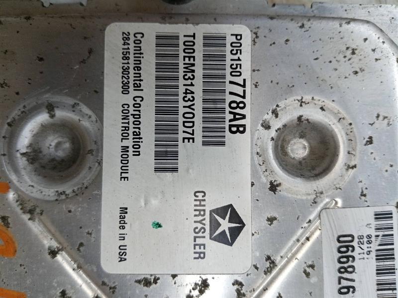 2014 CHRYSLER TOWN & COUNTRY 6cyl Gasoline 3.6 Eng/Motor Cont Mod - 157508 — photo 3