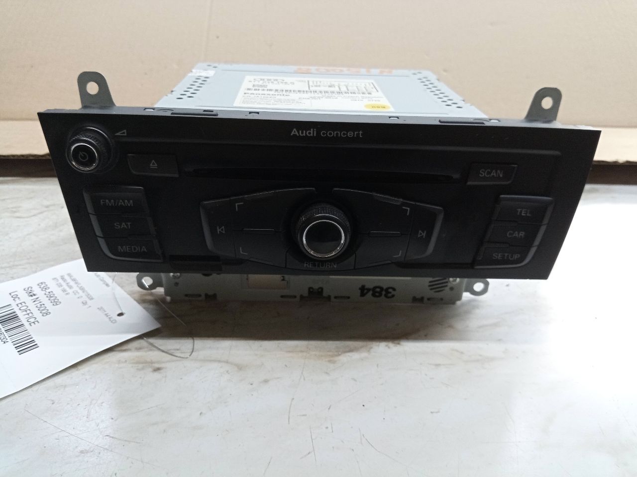 2011 AUDI A4 4cyl Gasoline Turbo 2.0 Radio Audio - 160304