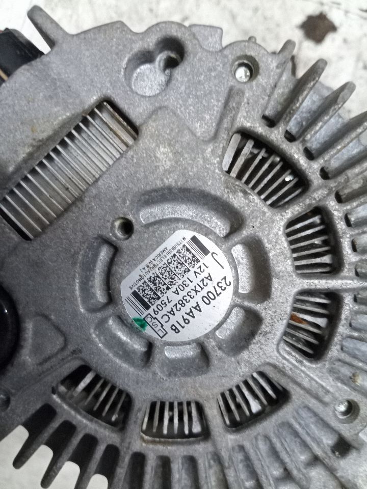 2017 SUBARU LEGACY ALTERNATOR - 16034 — photo 2