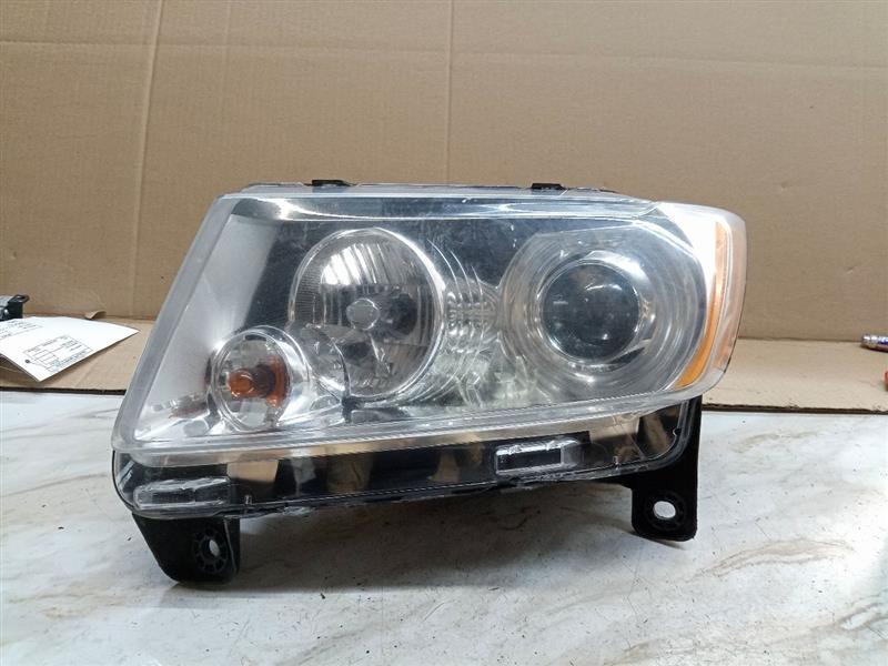 2012 JEEP GRAND CHEROKEE 6 cyl Gas Flex Fuel 3.6 Left HEADLAMP ASSEMBLY - 161423