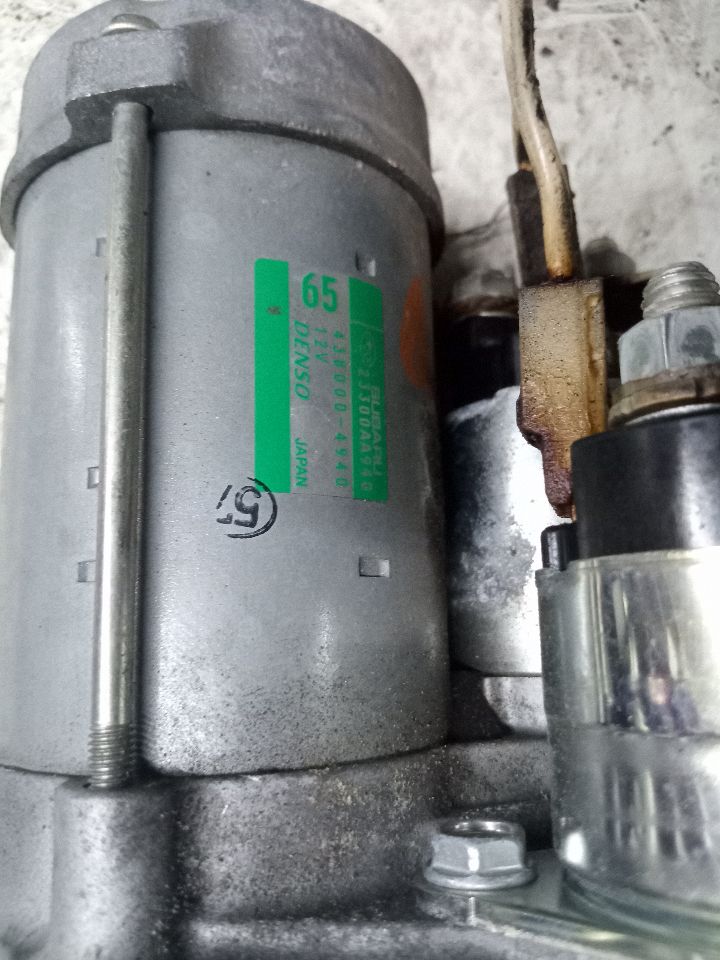 2020 SUBARU LEGACY STARTER MOTOR - 16157 — photo 2