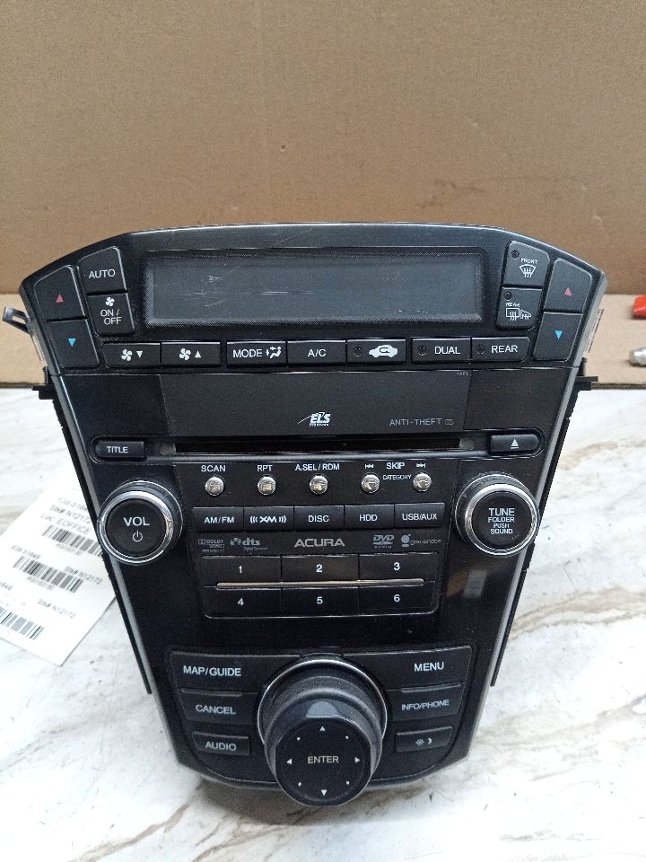 2011 ACURA MDX 3.7L 6cyl Gasoline VVT Radio Audio - 163130 — photo 2