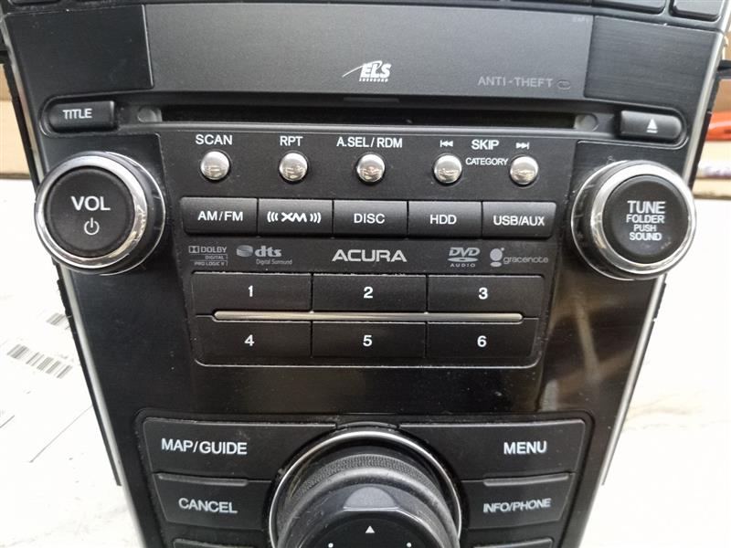 2011 ACURA MDX 3.7L 6cyl Gasoline VVT Radio Audio - 163130 — photo 4