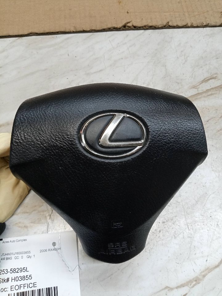 2006 LEXUS RX400H 6cyl electric 3.3 Left AIR BAG - 164407
