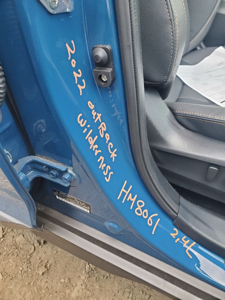 2022 SUBARU LEGACY HOOD - 166978 — photo 3