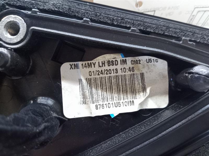 2014 KIA SORENTO 6cyl Gasoline 3.3 Left SIDE VIEW MIRROR - 167234 — photo 6