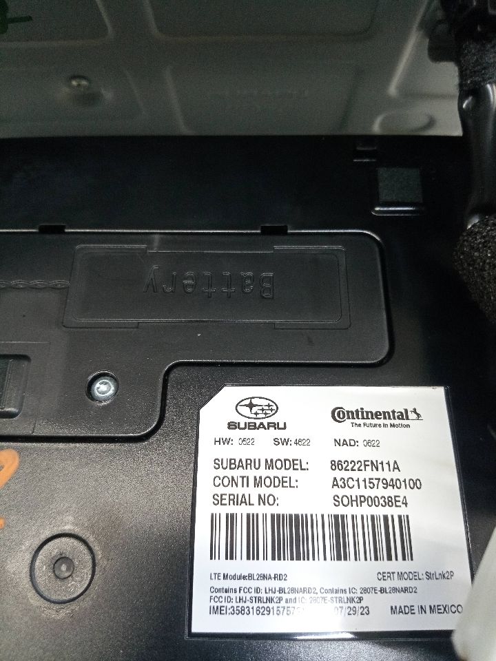 2024 SUBARU XV CROSSTREK Radio Audio - 167399 — photo 5