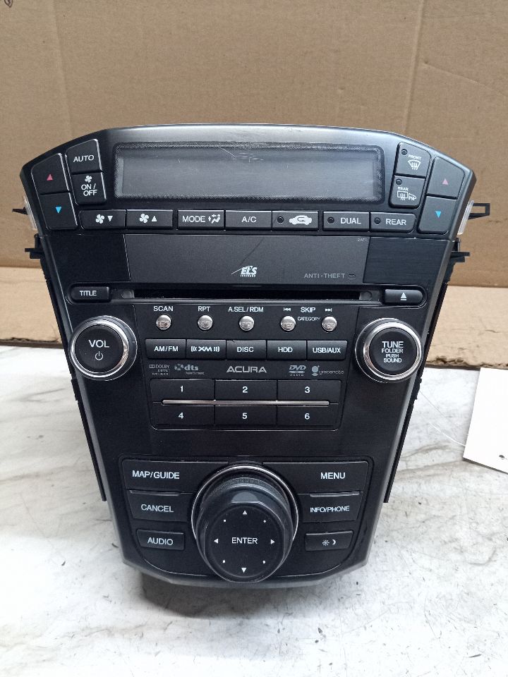 2010 ACURA MDX 3.7L 6cyl Gasoline VVT Radio Audio - 168769 — photo 1
