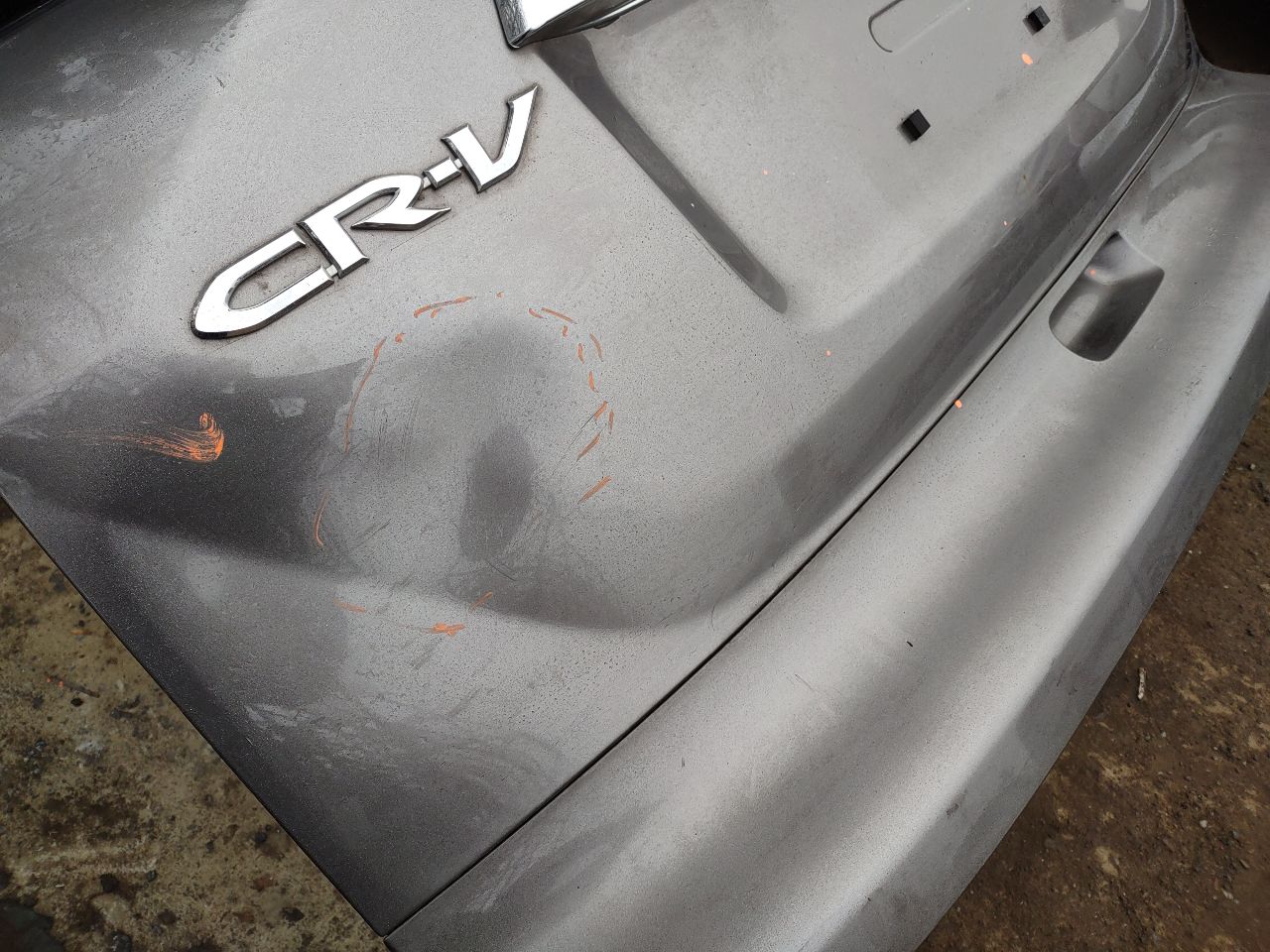 2009 HONDA CR-V 4cyl Gasoline 2.4 Decklid  Tailgate - 168955 — photo 5