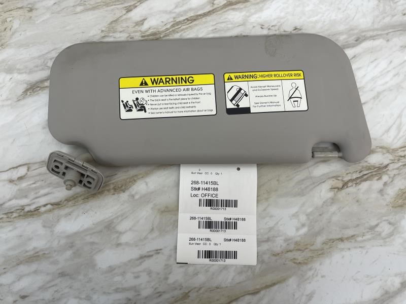 2012 KIA SOUL Left Sun Visor - 1713 — photo 2