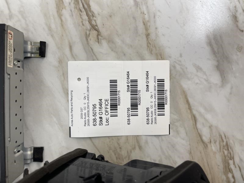 2009 INFINITI G37 Radio Audio - 1715