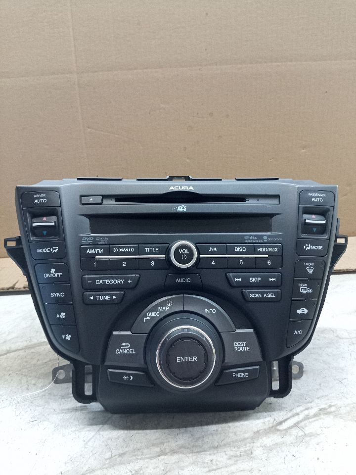 2012 ACURA TL 3.7L 6cyl Gasoline VVT Radio Audio - 171926 — photo 1