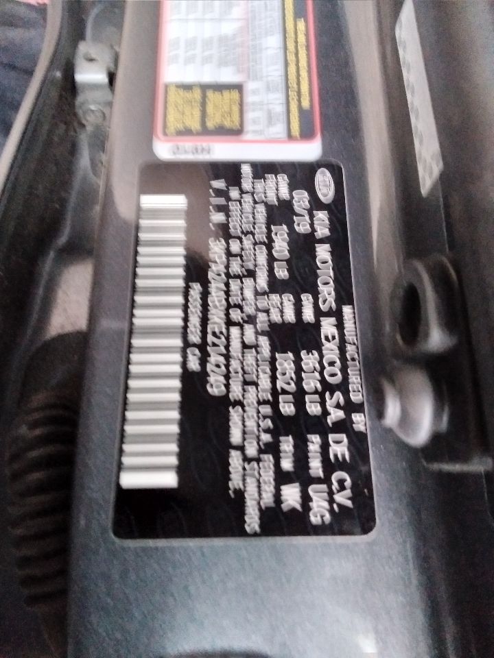 2019 KIA RIO AC COMPRESSOR - 17326