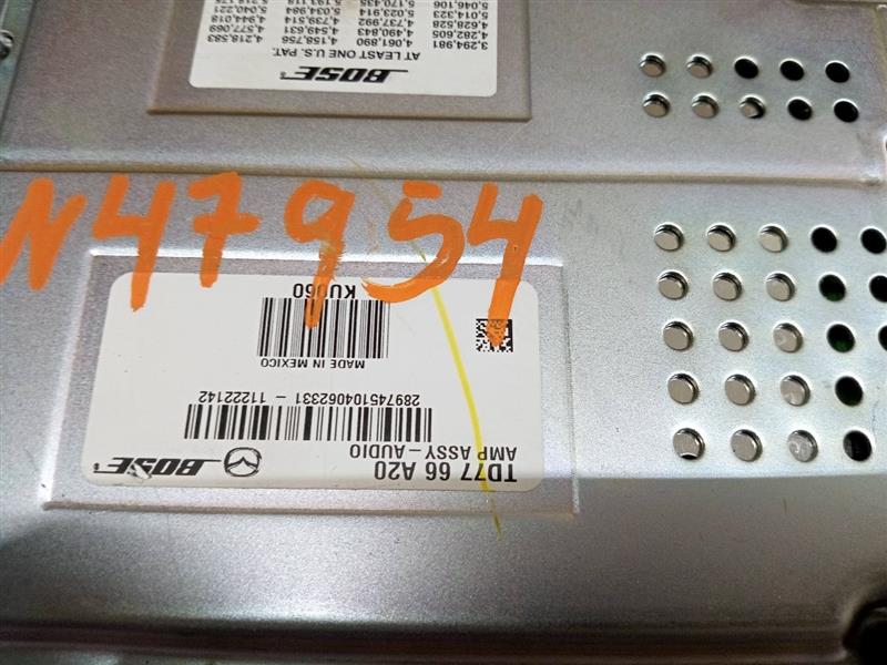 2012 MAZDA CX-9 6cyl Gasoline 3.7 Radio Audio - 173803 — photo 3