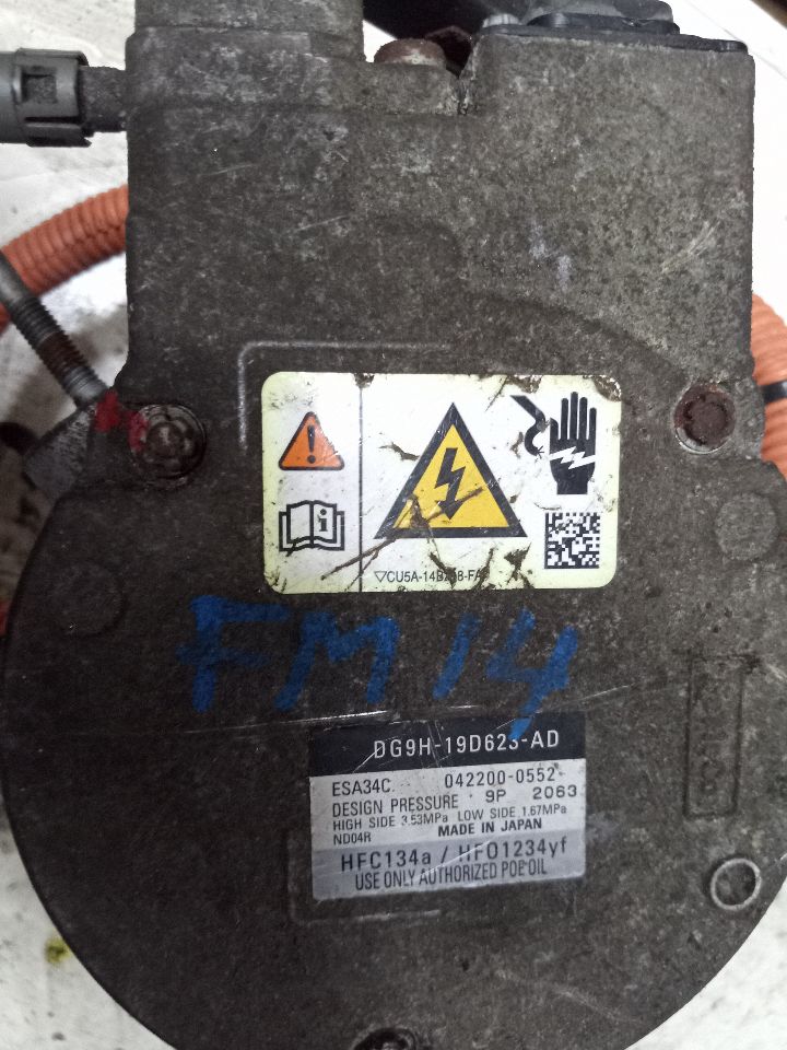 2013 FORD FUSION AC COMPRESSOR - 17499 — photo 2