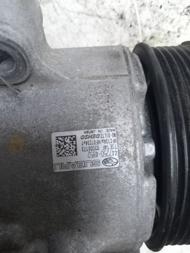 2020 SUBARU LEGACY AC COMPRESSOR - 17513 — photo 2