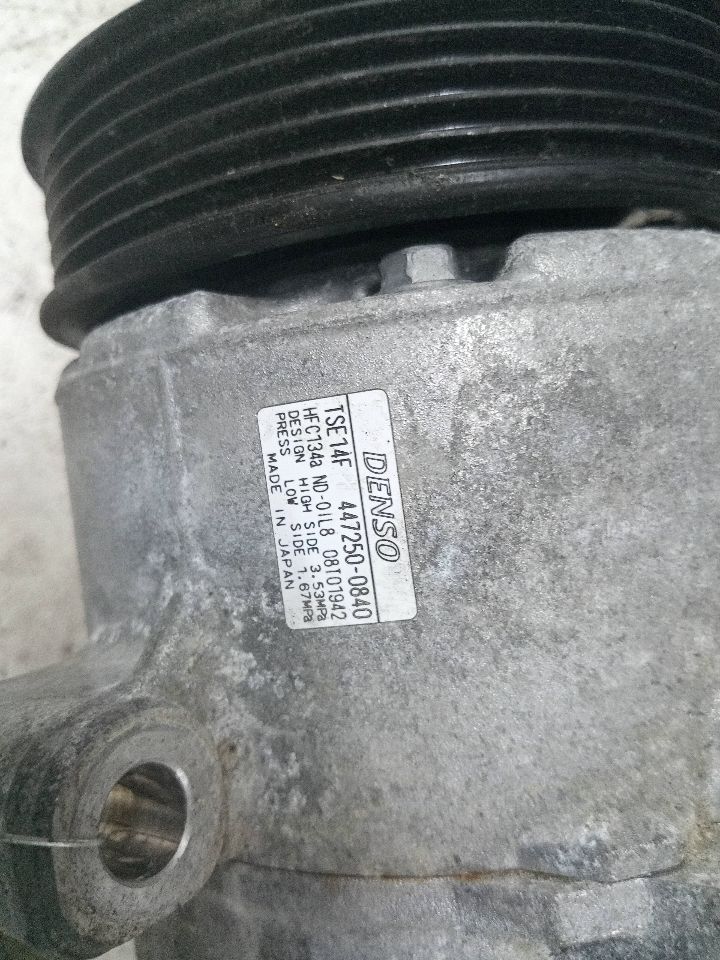 2018 SUBARU IMPREZA AC COMPRESSOR - 17530 — photo 2