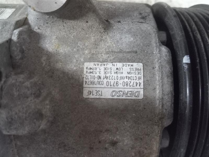 2017 SUBARU LEGACY AC COMPRESSOR - 17538 — photo 2
