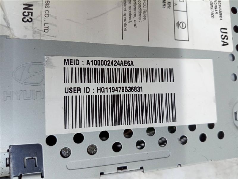 2015 HYUNDAI AZERA 6cyl Gasoline 3.3 Radio Audio - 177264 — photo 4