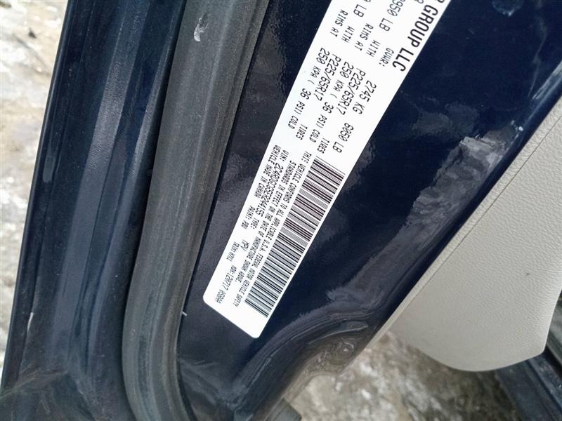 2014 DODGE CARAVAN 6cyl Gasoline 3.6 WHEEL - 177852
