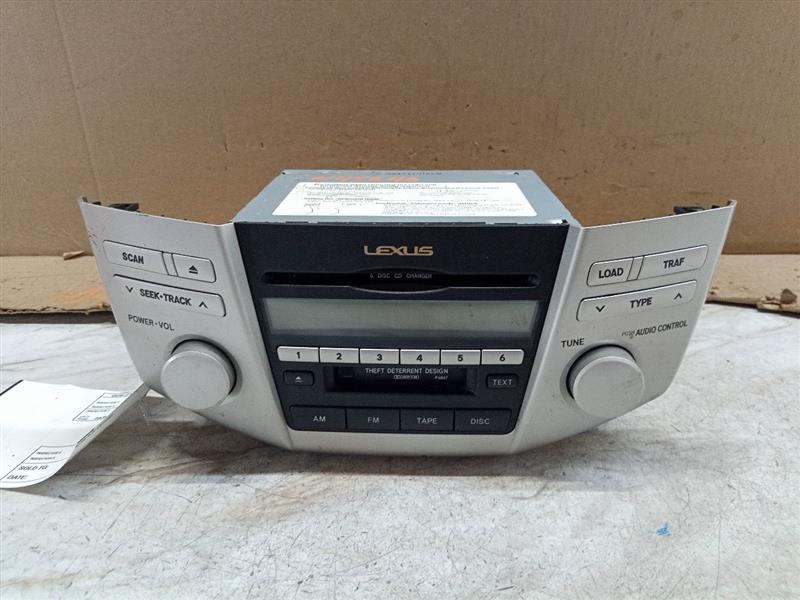 2006 LEXUS RX400H 6cyl electric 3.3 Radio Audio - 180957