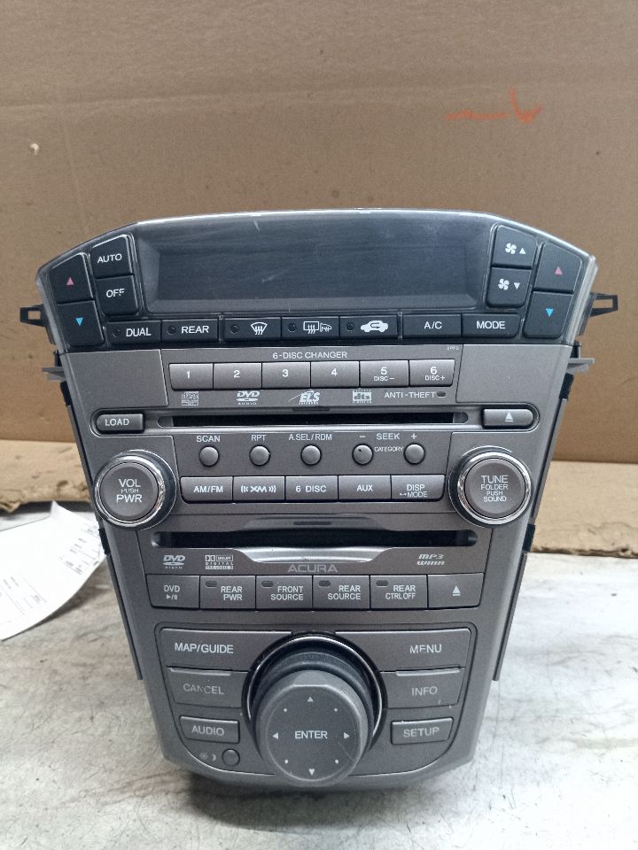 2008 ACURA MDX 3.7L 6cyl Gasoline VVT Radio Audio - 181302