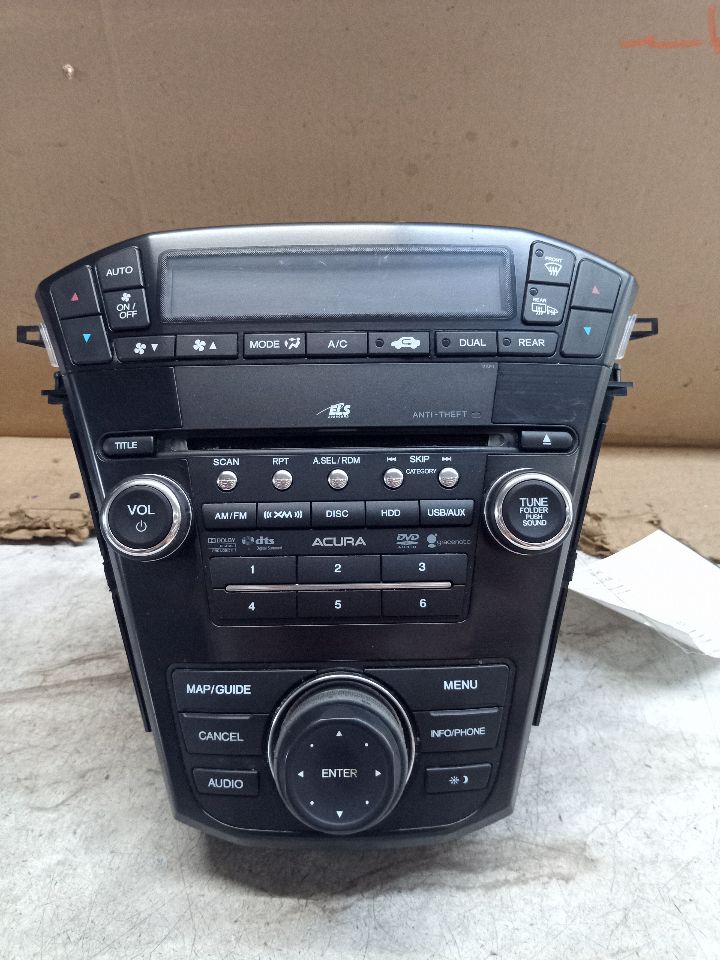 2010 ACURA MDX 3.7L 6cyl Gasoline VVT Radio Audio - 181404