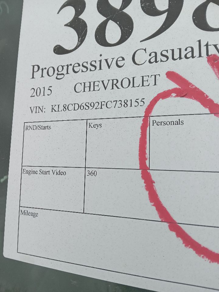 2015 CHEVROLET SPARK 4cyl Gasoline 1.2 Parts Cars Trucks - 181703 — photo 5