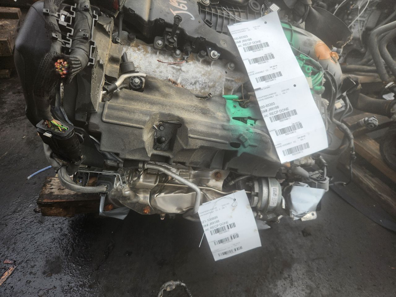 2020 MERCEDES-BENZ C-CLASS 3.0L 6cyl Turbo Gasoline ENGINE ASSEMBLY - 184612