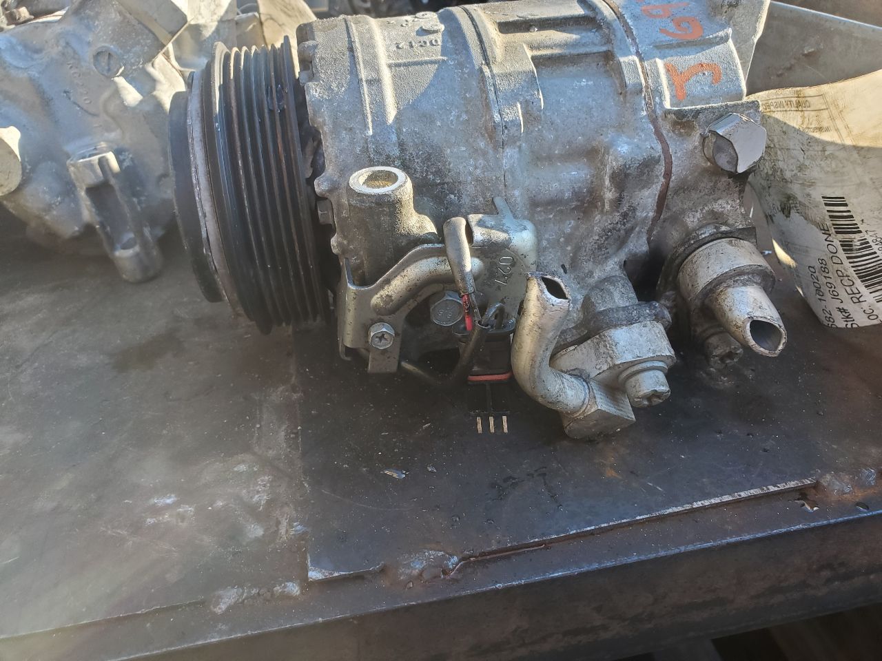 2020 MERCEDES-BENZ C-CLASS 3.0L 6cyl Turbo Gasoline AC COMPRESSOR - 184847