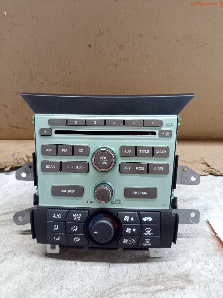 2009 HONDA PILOT 6cyl Gasoline 3.5 Radio Audio - 185353