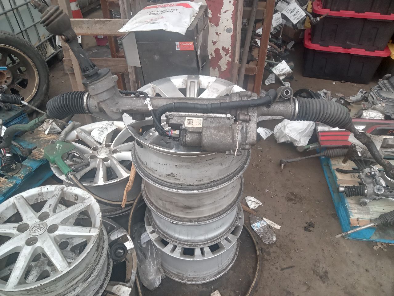 2016 DODGE DURANGO 6 cyl Gas Flex Fuel 3.6 STEERING GEAR RACK - 186323