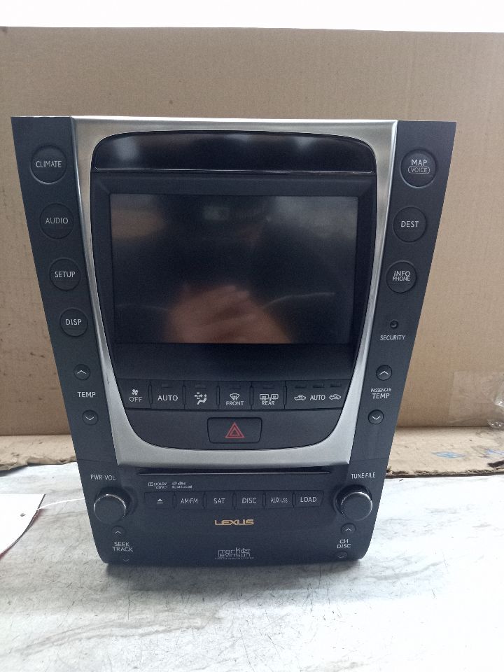 2010 LEXUS GS450H 6cyl Hybrid 3.5 liter Info-GPS-TV Screen - 187004
