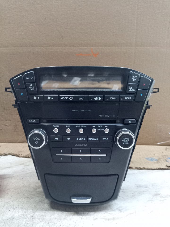 2012 ACURA MDX 3.7L 6cyl Gasoline VVT Radio Audio - 187562