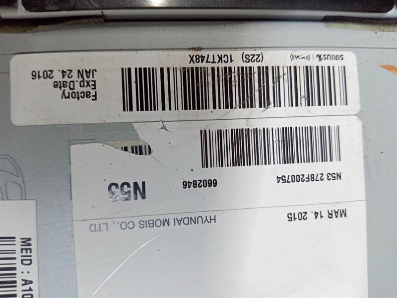 2015 HYUNDAI AZERA 6cyl Gasoline 3.3 Radio Audio - 188385 — photo 3