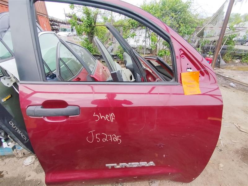 2007 TOYOTA TUNDRA 8cyl Gasoline 5.7 Right DOOR ASSEMBLY, FR - 188445