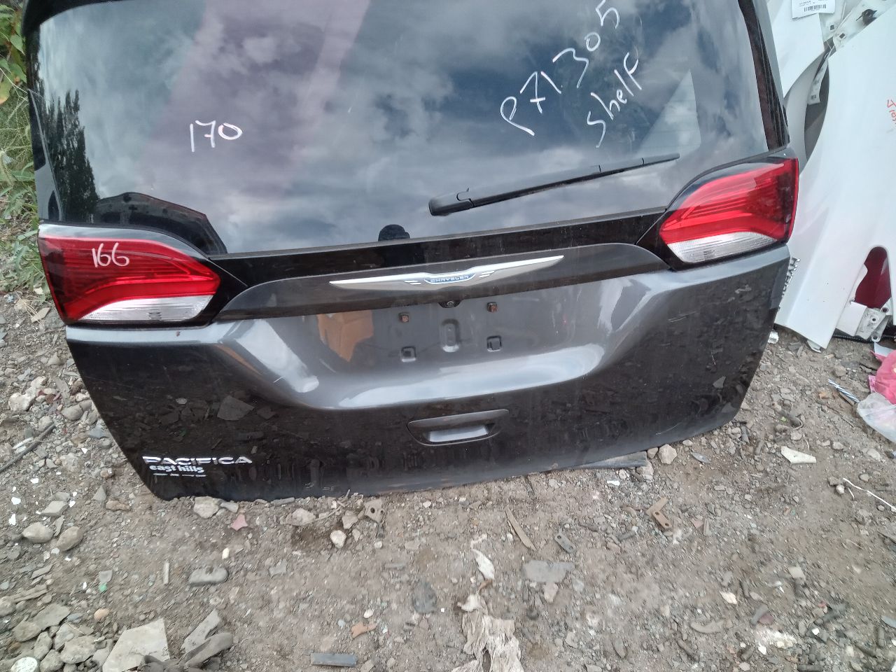 2017 CHRYSLER PACIFICA 6cyl Gasoline 3.6 Decklid  Tailgate - 188713 — photo 6