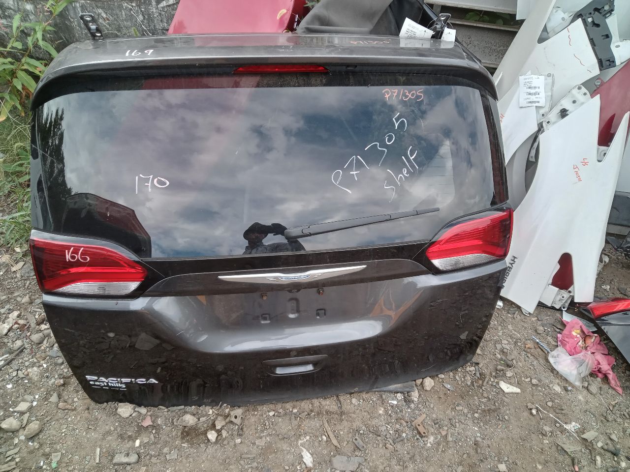 2017 CHRYSLER PACIFICA 6cyl Gasoline 3.6 Decklid  Tailgate - 188713 — photo 7