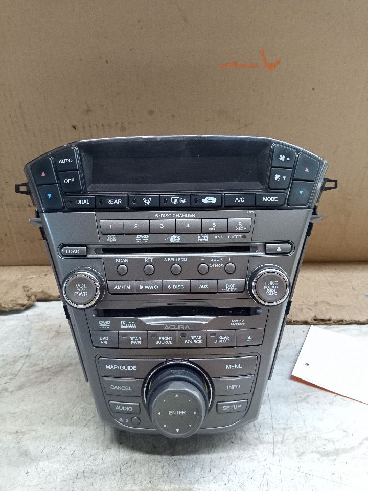 2009 ACURA MDX 3.7L 6cyl Gasoline VVT Radio Audio - 189173