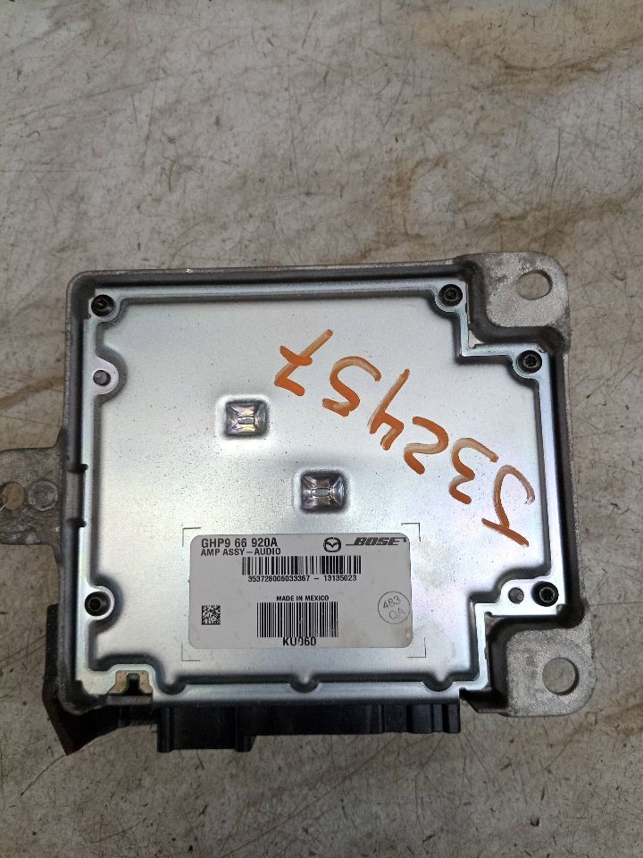 2014 MAZDA 6 4cyl Gasoline 2.5 DOHC Radio Audio - 190263