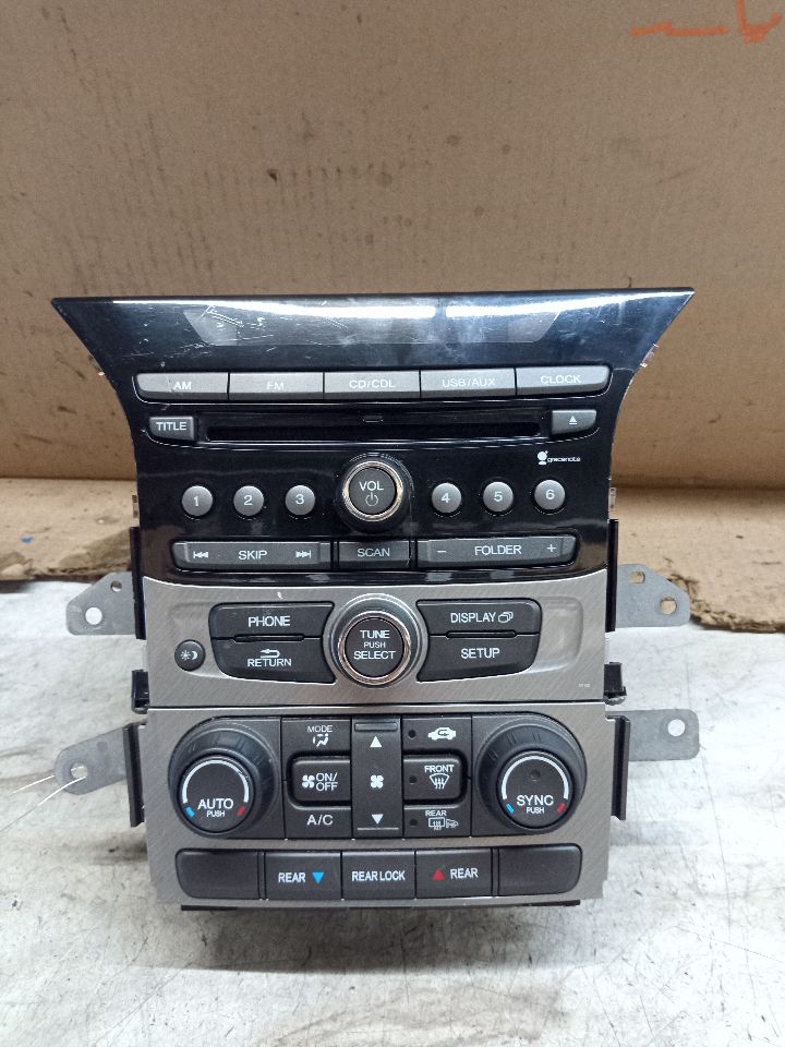 2013 HONDA PILOT 6cyl Gasoline 3.5 Radio Audio - 190283