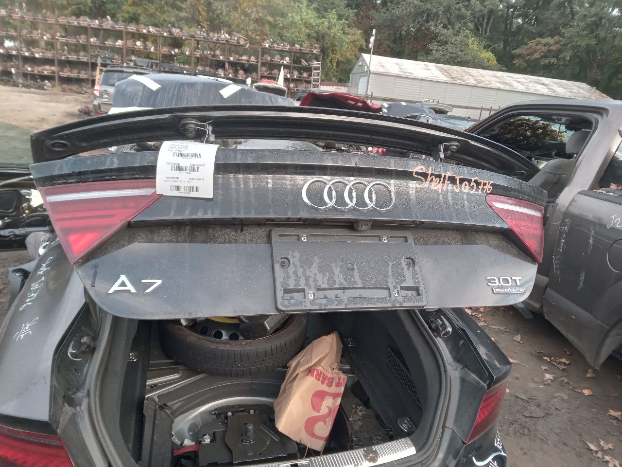 2016 AUDI A7 6cyl Supercharged 3.0 Decklid  Tailgate - 191022