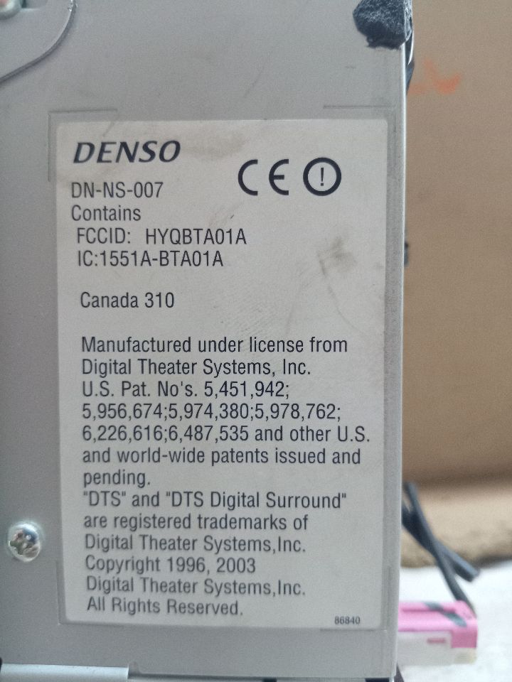 2011 CADILLAC STS 6cyl Gasoline 3.6 Radio Audio - 192004 — photo 4