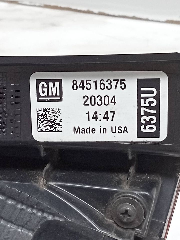 2021 CHEVROLET MALIBU 1.5L 4cyl Turbo Gasoline Right TAIL LAMP - 19276 — photo 4