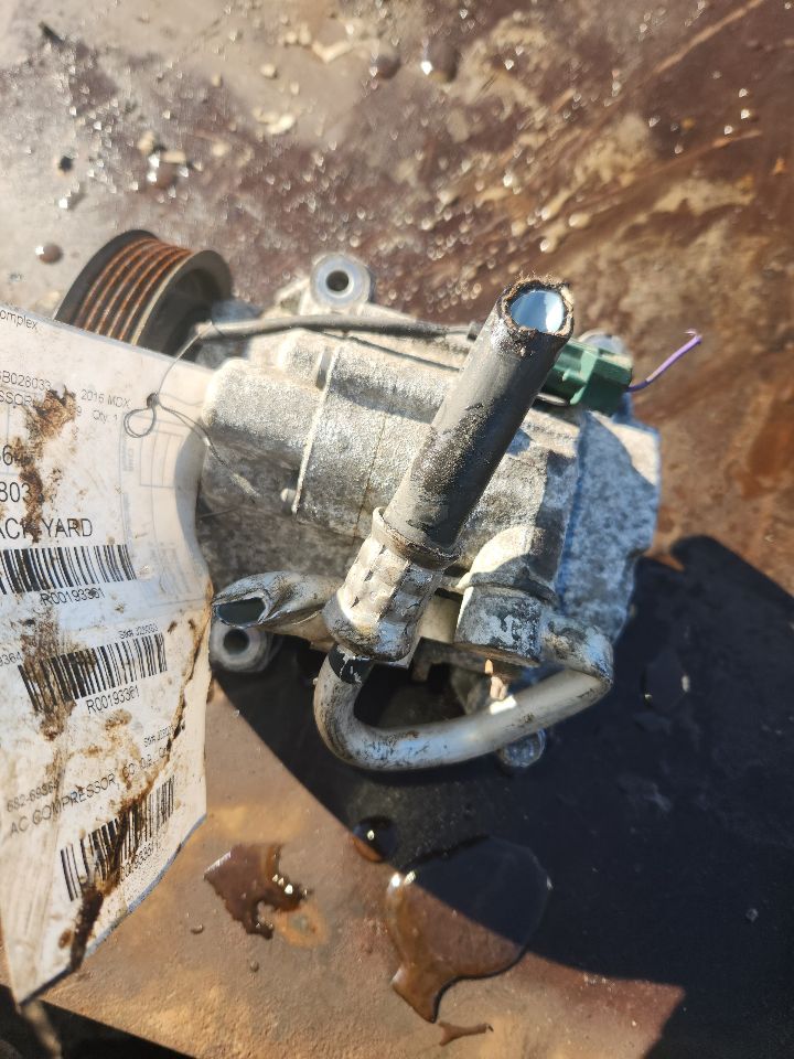2016 ACURA MDX 3.5L 6cyl Gasoline VVT AC COMPRESSOR - 193361