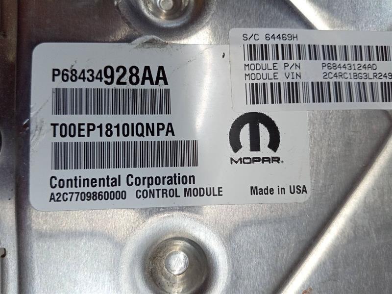 2020 CHRYSLER PACIFICA 3.6L 6cyl VVT Eng/Motor Cont Mod - 194114 — photo 7