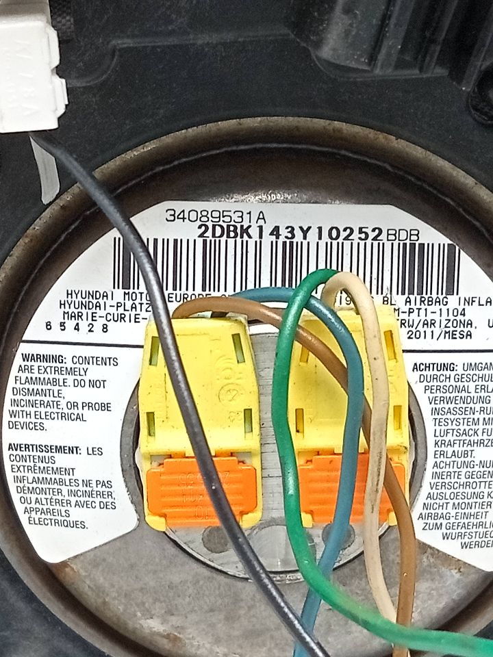 2011 HYUNDAI SONATA Left AIR BAG - 19684 — photo 4