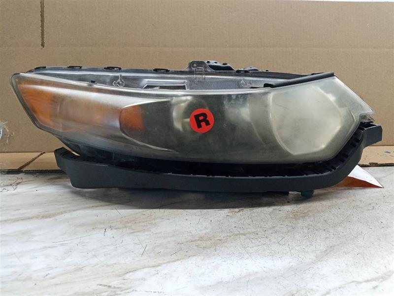 2010 ACURA TSX 2.4L 4cyl Gasoline VVT Right HEADLAMP ASSEMBLY - 197676