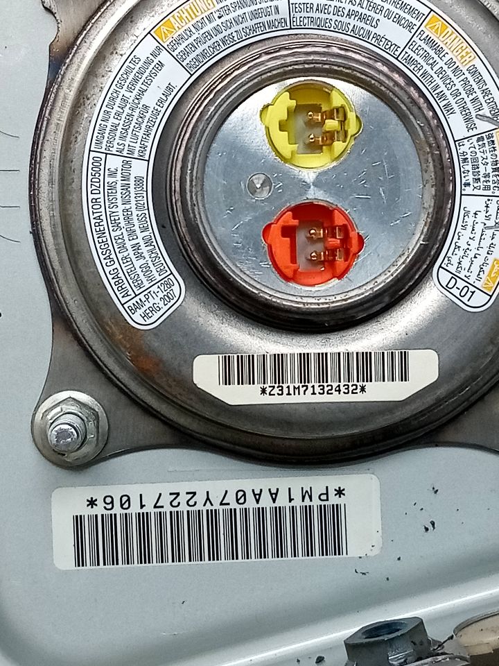 2009 NISSAN MURANO Left AIR BAG - 20020 — photo 4